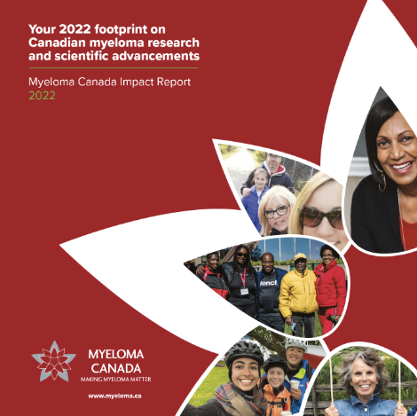 Footprint on Canadian myeloma research and scientific advancement